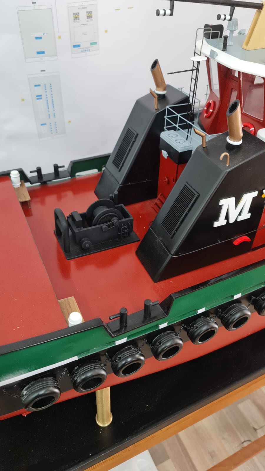 Portsmouth New Tugboat Model - PSM0035 - Image 6